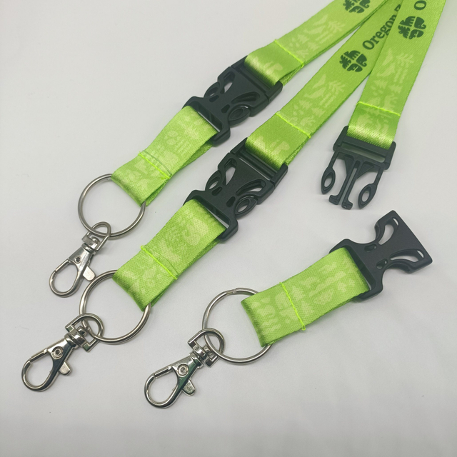 High Quality Recyclable and Reusable RPET Thermal ID Card Transfer Lanyard