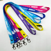 Wholesale Factory Price Printed ID Card Holdercustomized 20 mm Individual Colorful Woven Nylon Heat Transfer Lanyard with High Quality