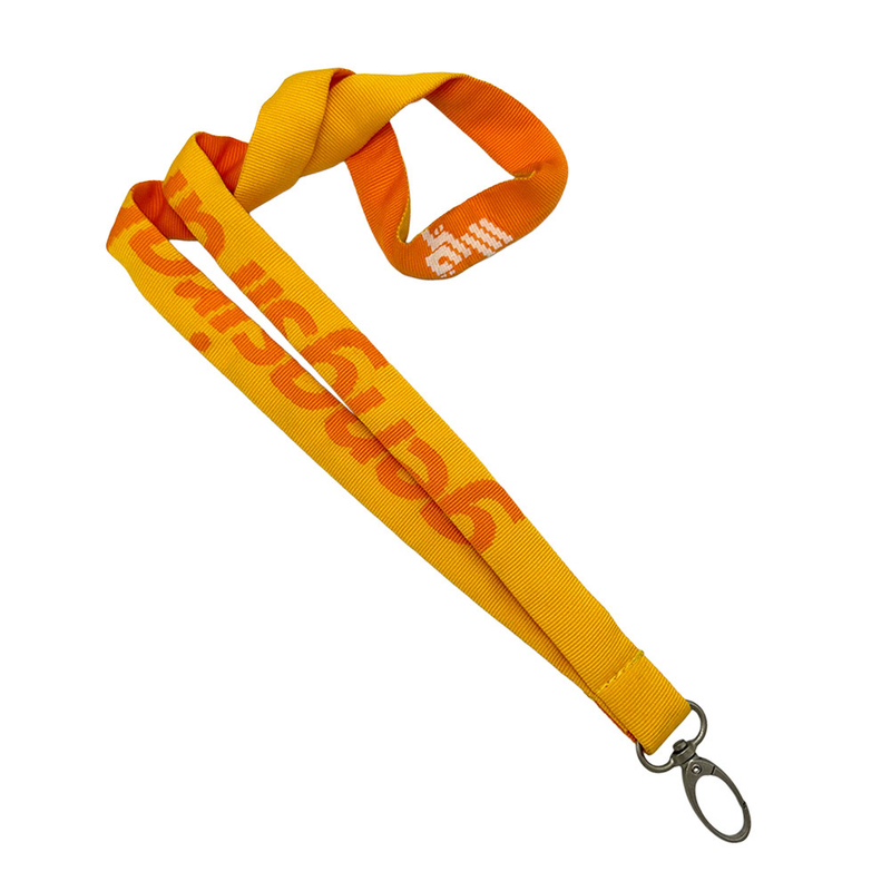 Custom Polyester Woven Jacquare Promotional Gift Lanyard