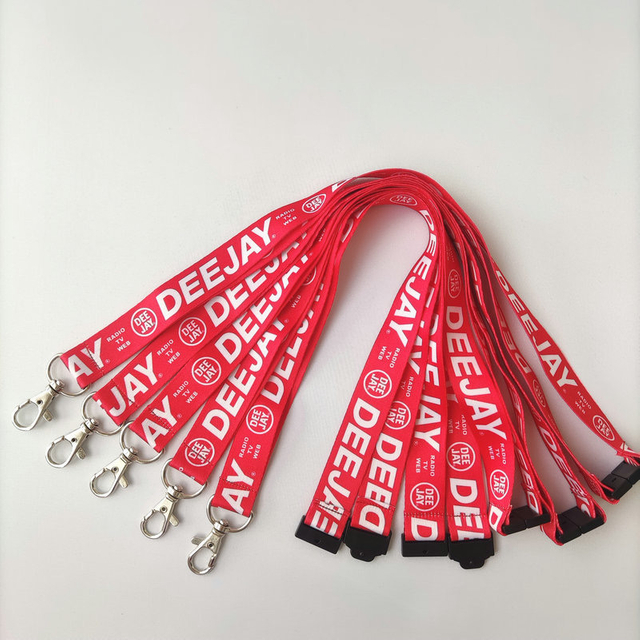 Metal Cy 20*900mm China Promotion Gifts Card Transfer Lanyard with Good Price