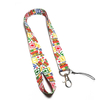 Heat Printing Metal Cy Lanyards with Logo Custom Transfer Lanyard