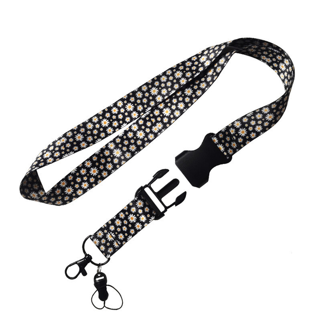 Polyester Blue Cy 20*900mm China Woven Printing Keychain Key Lanyards Lanyard New