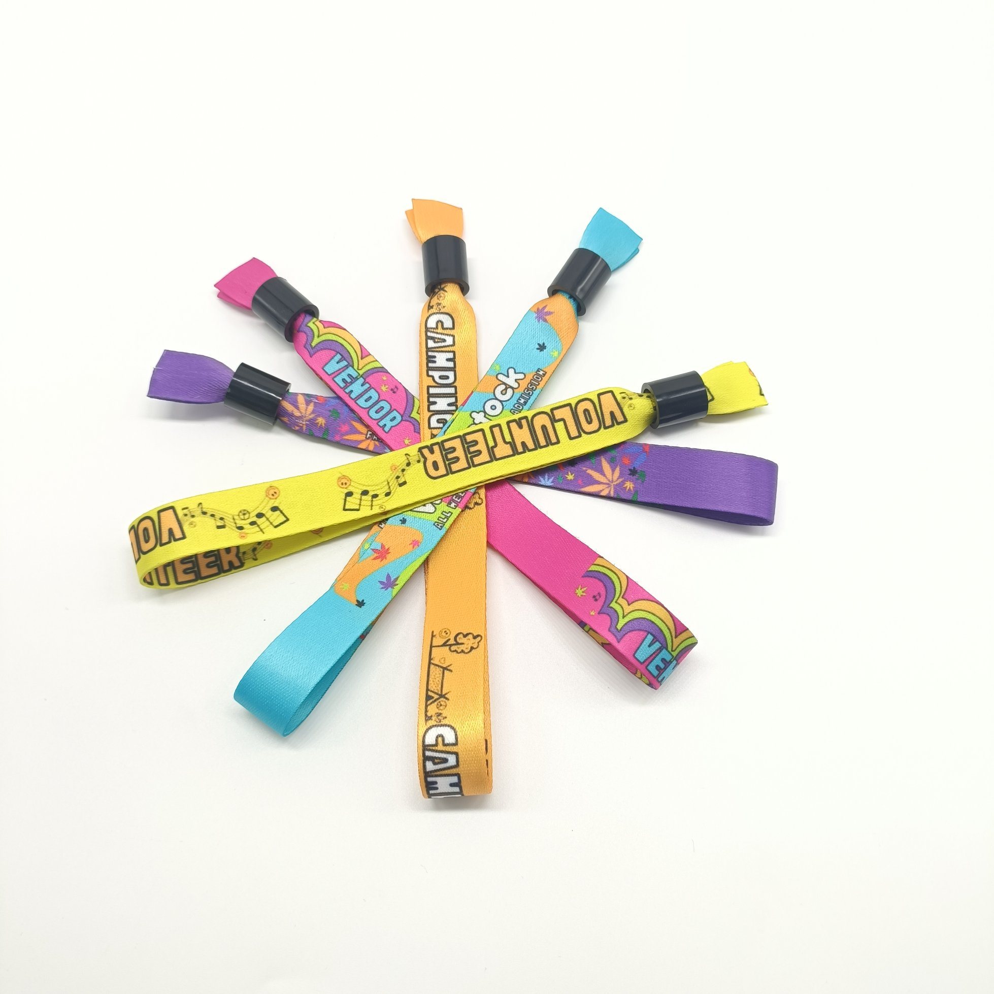 Polyester Logo Cy Express Delivery Key Chain Disposable Mobile Wrist