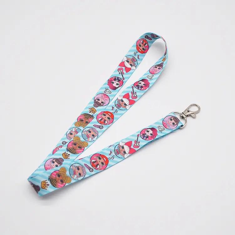 Blue Mobile Phone Cy 20*900mm China Key Chain Transfer Lanyard