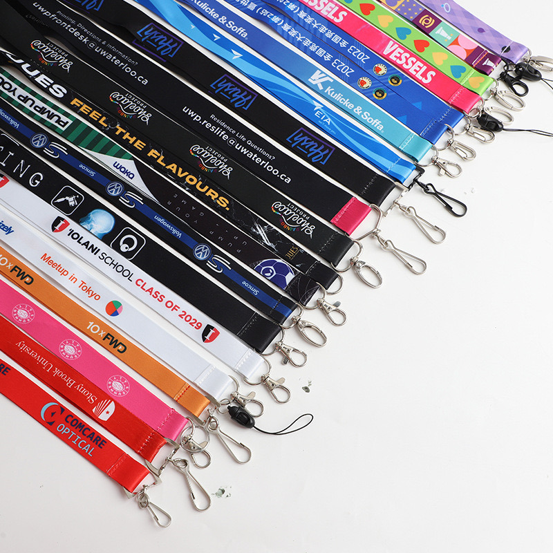 Polyester Logo Cy 20*900mm China ID Card Holder Promotion Gifts Lanyard with Low Price