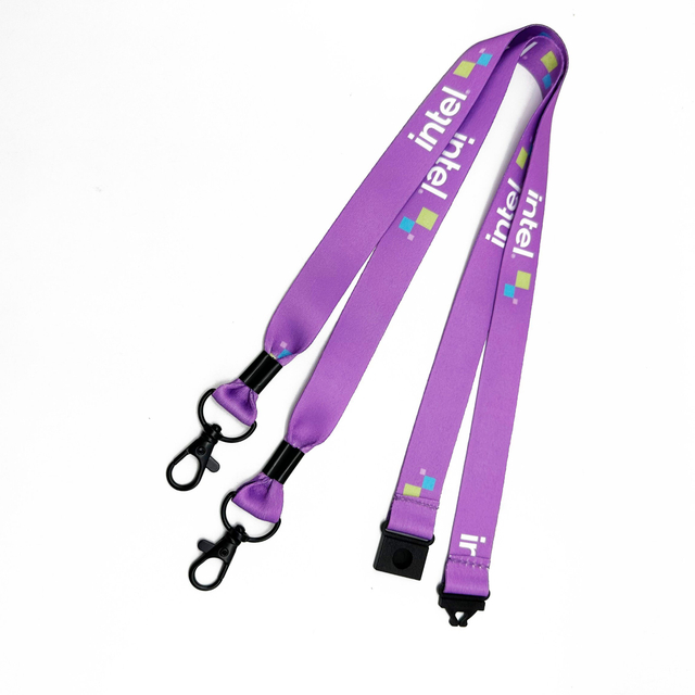 Business Blue Cy 20*900mm China Card Holder Promotion Gift Lanyard with High Quality