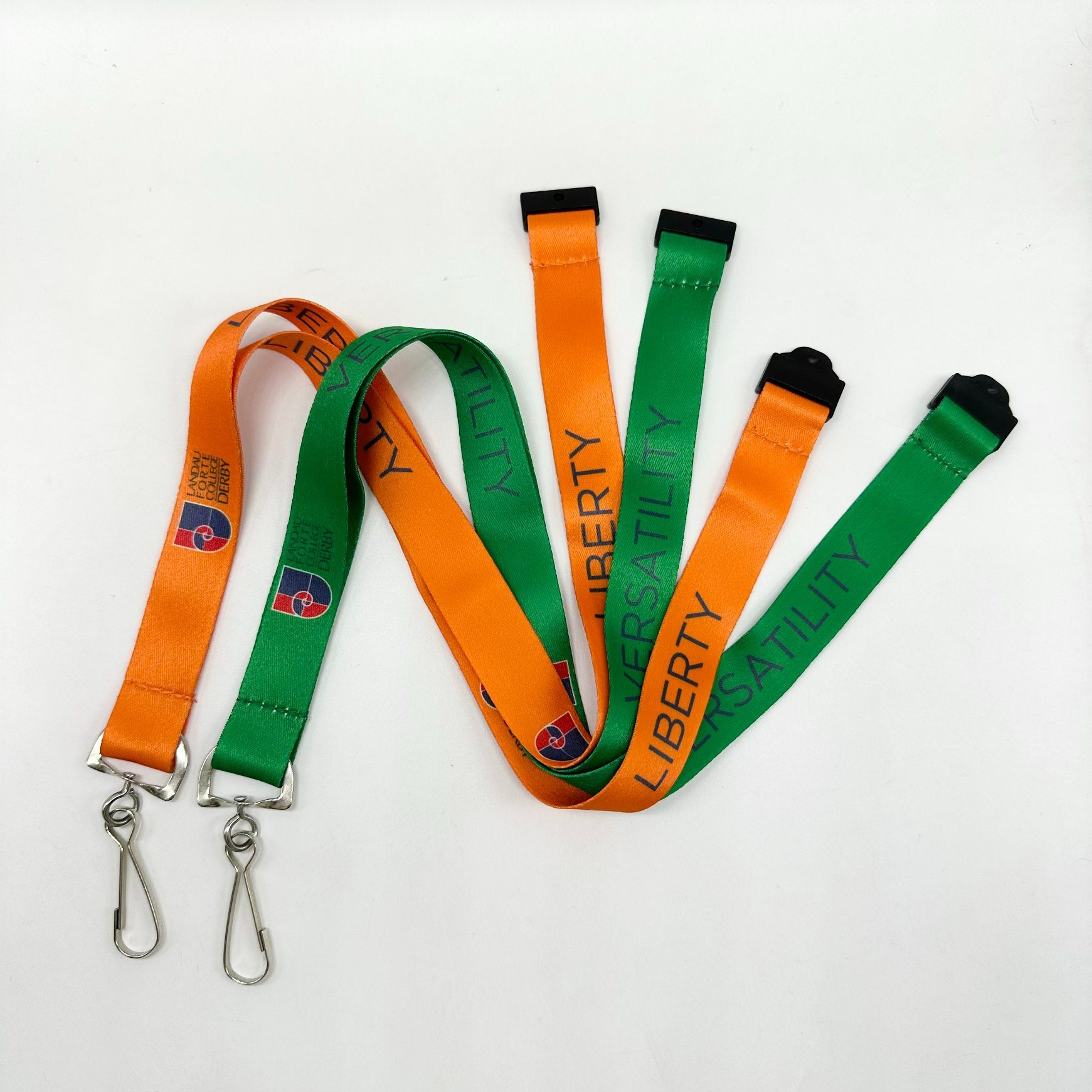 Key Polyester Cy 20*900mm China Woven Neck Transfer Lanyard with Factory Price