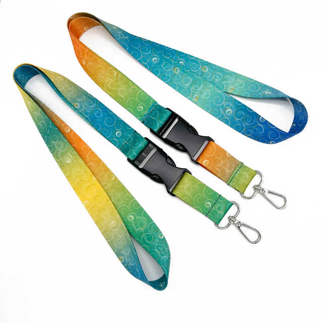 ODM Logo 20mm Cy 20*900mm China Key Chain Luggage Belt Transfer Lanyard