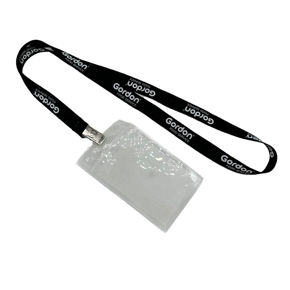 Polyester Lanyard with Swilvel Hook, ID Card Holder Lanyard, Promotion Lanyard