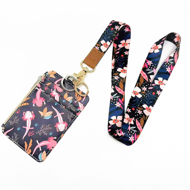 Business Heat Transfer Printing Cy 20*900mm Card Holder Custom Lanyard