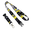 Hot Selling Polyester Heat Transfer Sublimation Seatbelt Buckle Lanyard for Garment Accessories