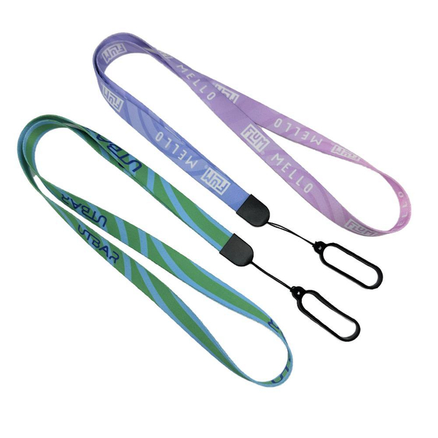 Custom Factory E-Cigarette Pen Holder Vape Mod Lanyard with 40mm Silicone EGO Ring