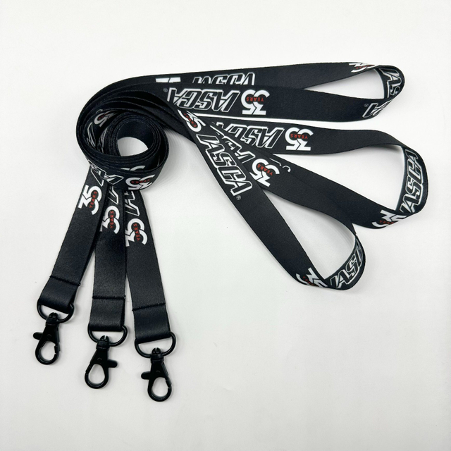 Blue Heat Transfer Printing Cy Lanyards with Logo Custom Lanyard