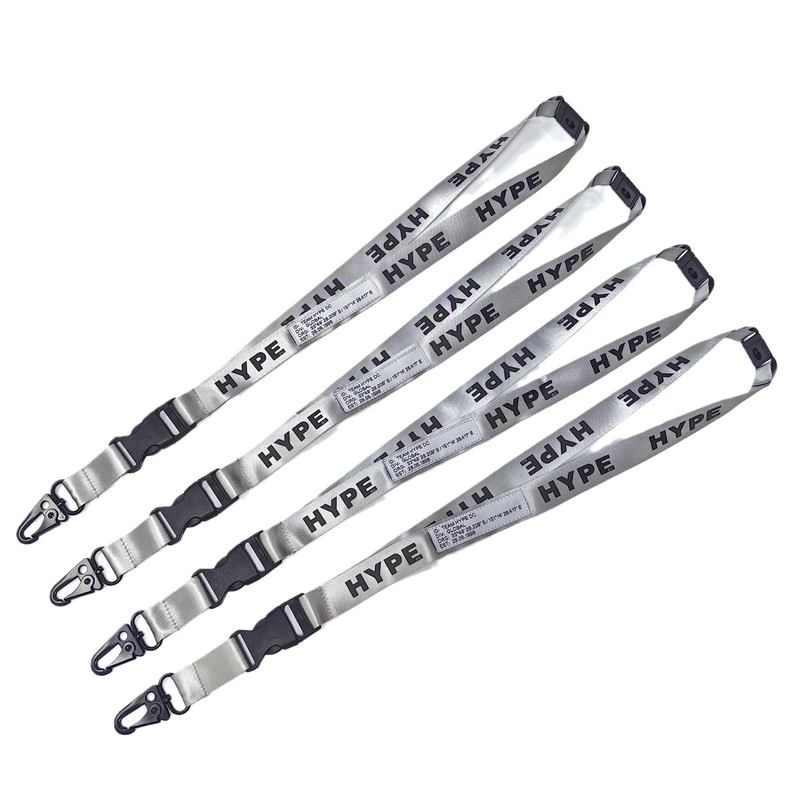 Customized 20mm Polyester Cy 20*900mm China Keychain Accessories Badge Holder Promotional Gift Lanyard