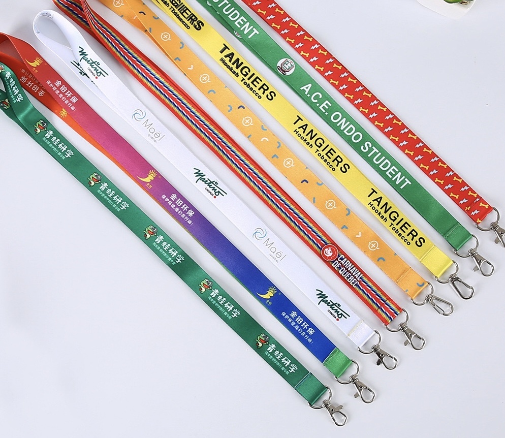 Hot Heat Printing Card Cy 20*900mm China Custom Promotion Gift Neck Transfer Lanyard