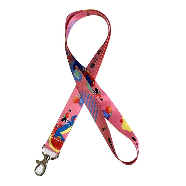 Hot Heat Printing Card Cy 20*900mm China Custom Promotion Gift Neck Transfer Lanyard
