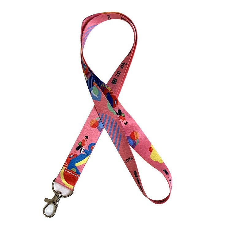 Hot Heat Printing Card Cy 20*900mm China Custom Promotion Gift Neck Transfer Lanyard