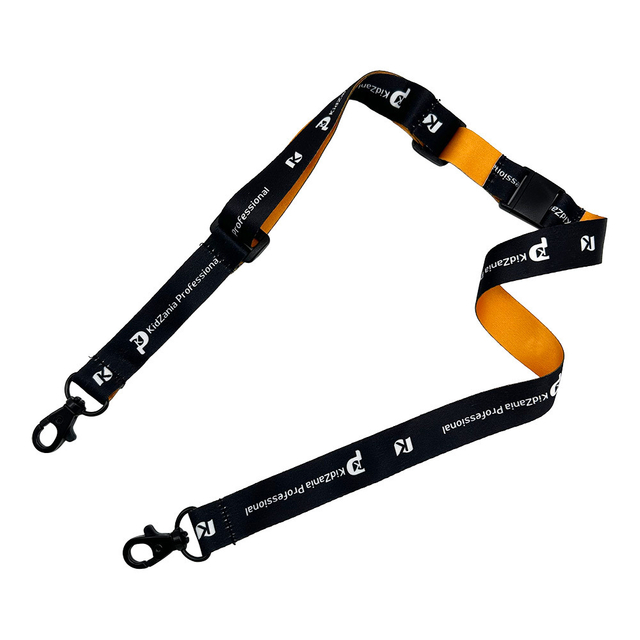 Custom Polyester Nylon Transfer Printing Silk Screen Printed Mobil Phone Lanyard