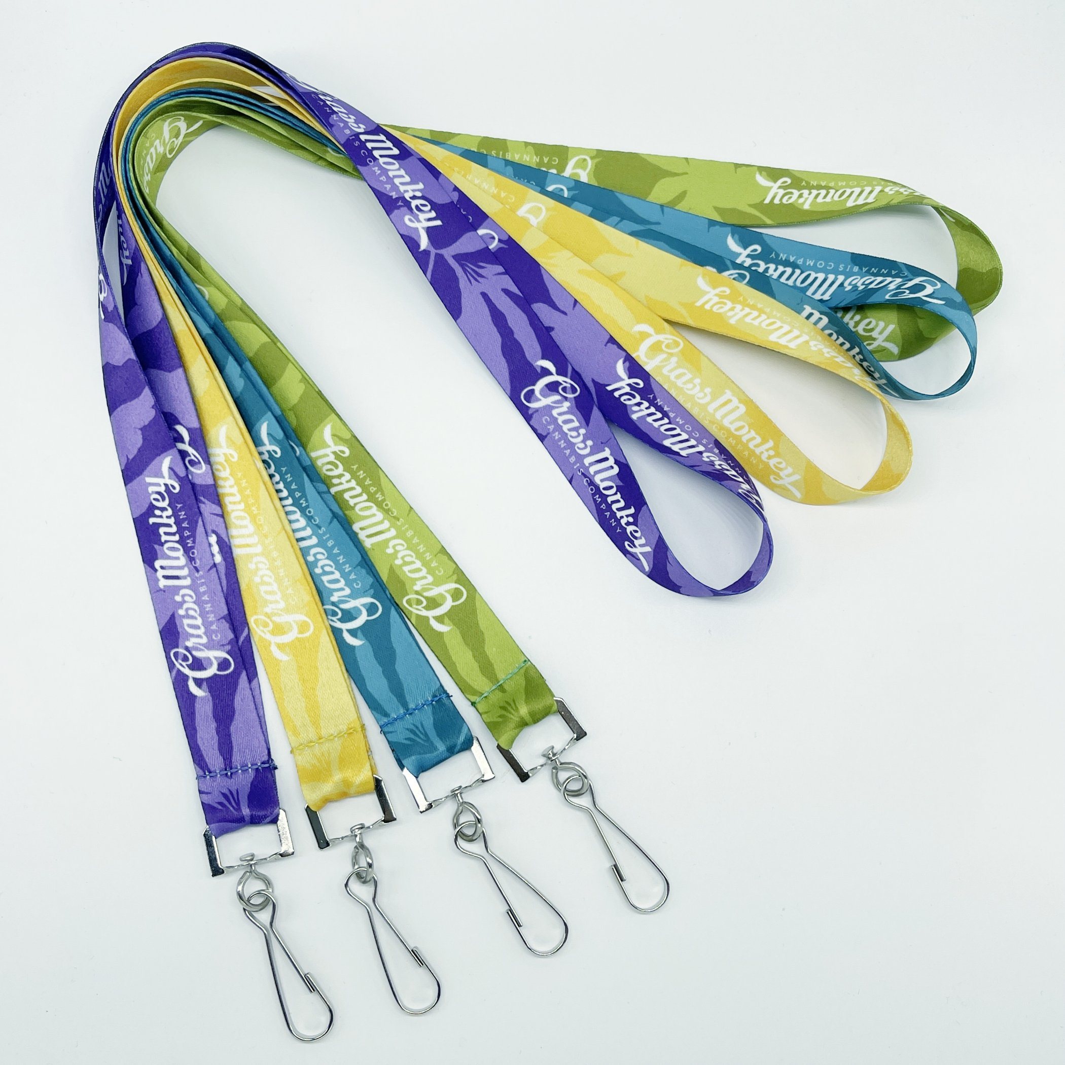 Heat Transfer Printing Business Cy 20*900mm China Keychain Accessories Badge Holder Sublimation Lanyard