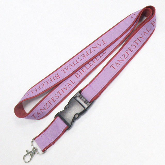 Cheap Price 20mm Metal Cy 20*900mm China Neck Strap Woven Printing Lanyard
