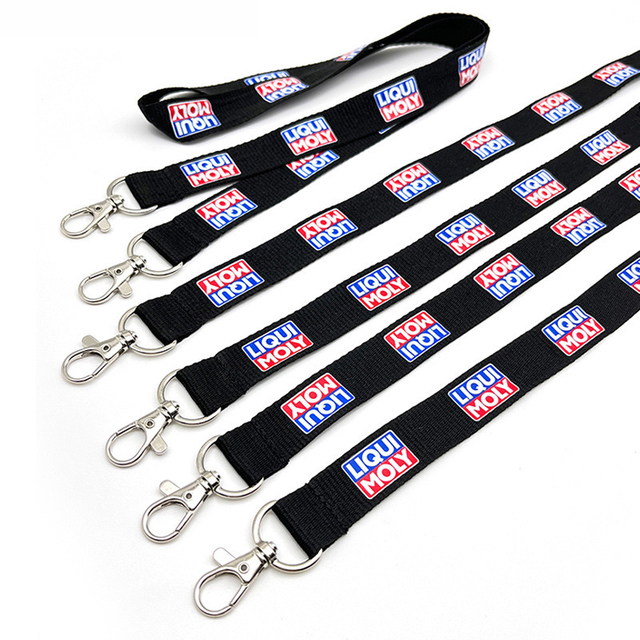 ODM 20*900mm Logo Cy China ID Card Keychain Badge Holder Transfer Lanyard