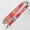 Customized High-Quality Polyester Nylon Screen Printing with Metal Buckle for Promotional Gift Lanyard