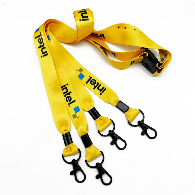 Custom Polyester Heat Transfer Printing Promotional Gift Neck Lanyard