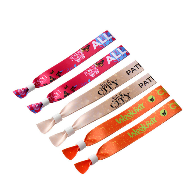 16mm Heat Transfer Printing ID Card Holder Disposable Mobile Wrist