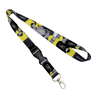 Hot Selling Polyester Heat Transfer Sublimation Seatbelt Buckle Lanyard for Garment Accessories