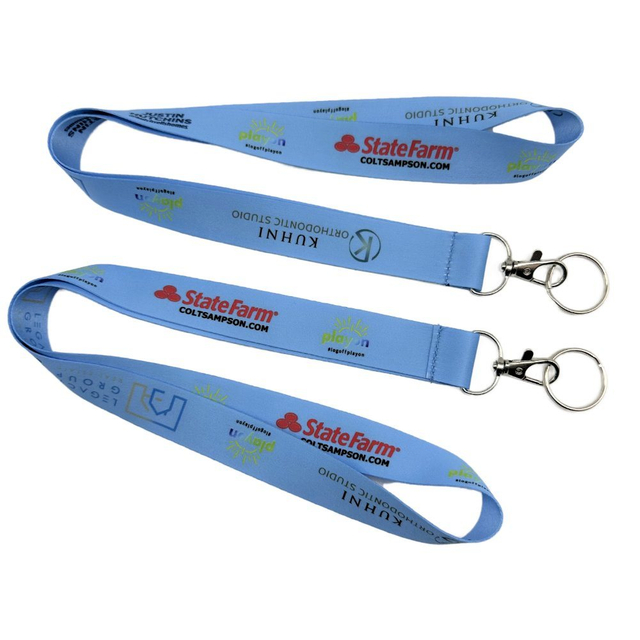 Sublimation Keychain Lanyards with Logo Custom Polyester Lanyard Neck Strap