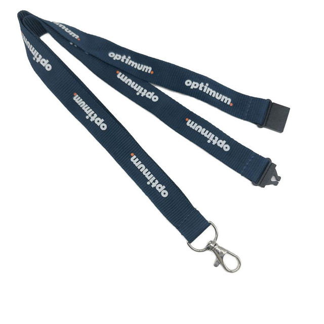 Custom Logo ID Card Holder Nect Strap Promotional Gift Silk Screen Printed Sublimation Polyester Woven Embroidery Nylon Fabric Ribbon Lanyard