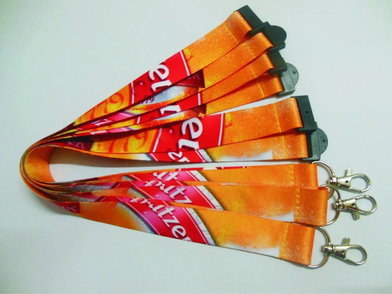 No Minimum Order Cheap Custom Polyester Sublimation Printed Logo Colorful Lanyard