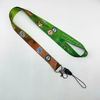 Customized Polyester Transfer Screen Printed Mobile Phone Anti Loss Hanging Lanyanrd