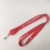 Customized Polyester Nylon Transfer Printing Silk Jacquard Promotional Gift Lanyard