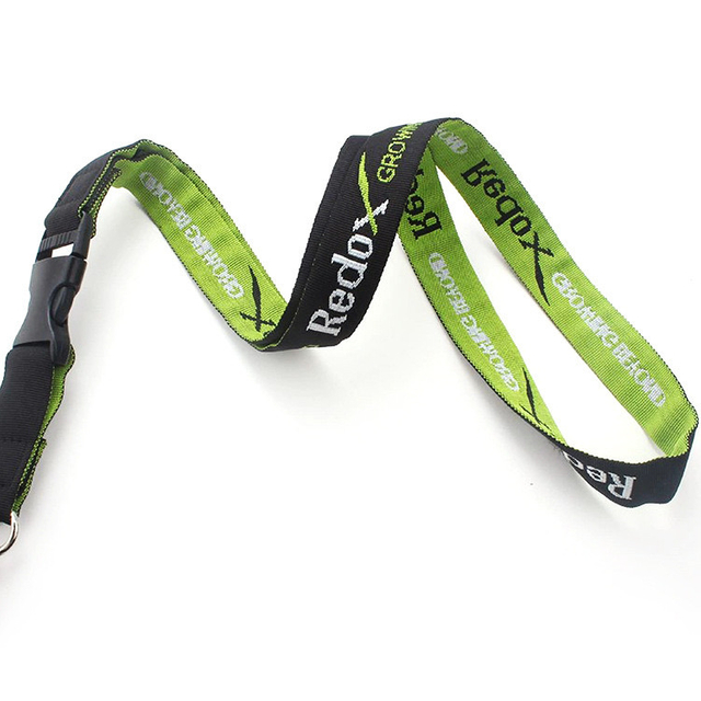 Professional Customized Jacquard Work Permit Exhibition Lanyard