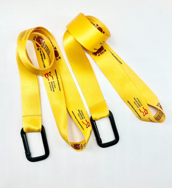 High Quality Polyester Custom Thermal Transfer Mountaineering Buckle Lanyard