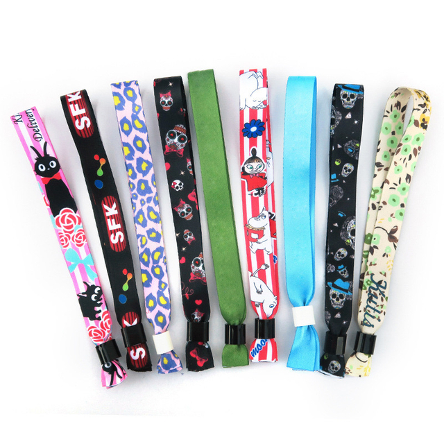 Business Heat Transfer Printing Cy Express Delivery Lanyard Disposable Mobile Wrist