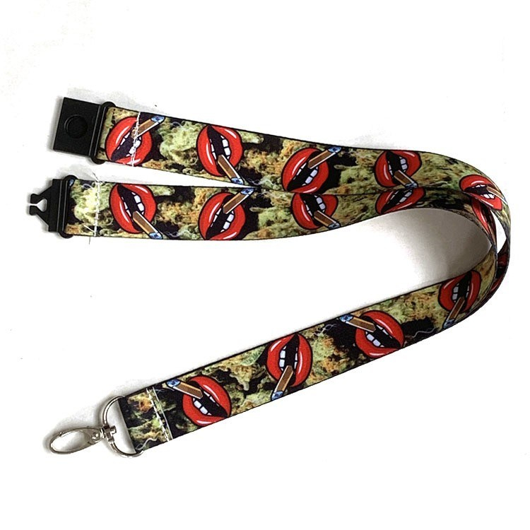 2021 Mobile Phone Blue Cy 20*900mm China Custom Keychain Printed Transfer Lanyard
