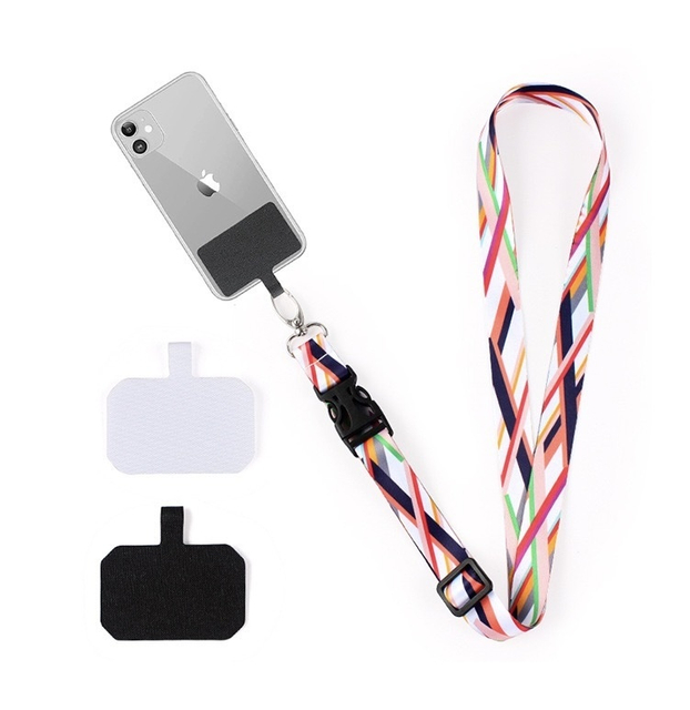 Fashion Logo Heat Transfer Printing Cy 20*900mm China Keychain Key Custom Lanyard