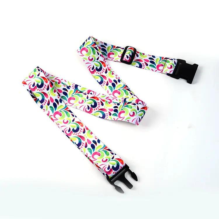Heat Printing Metal Cy Lanyards with Logo Custom Transfer Lanyard