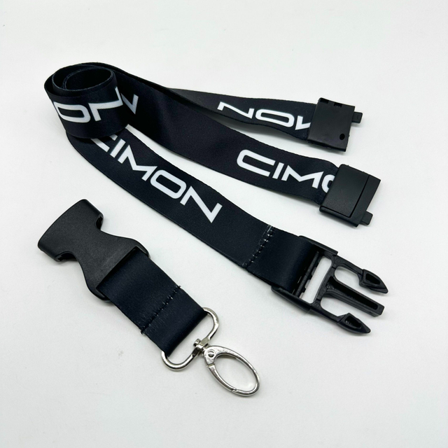 China Logo Cy 20*900mm Nylon ID Card Holder Custom Lanyard with Cheap Price