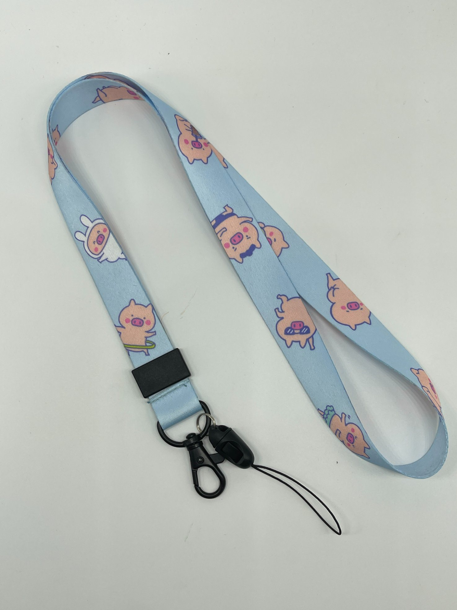 Manufacture Cy Heat Transfer Printing 20*900mm China Luggage Belt Sublimation Custom Lanyard