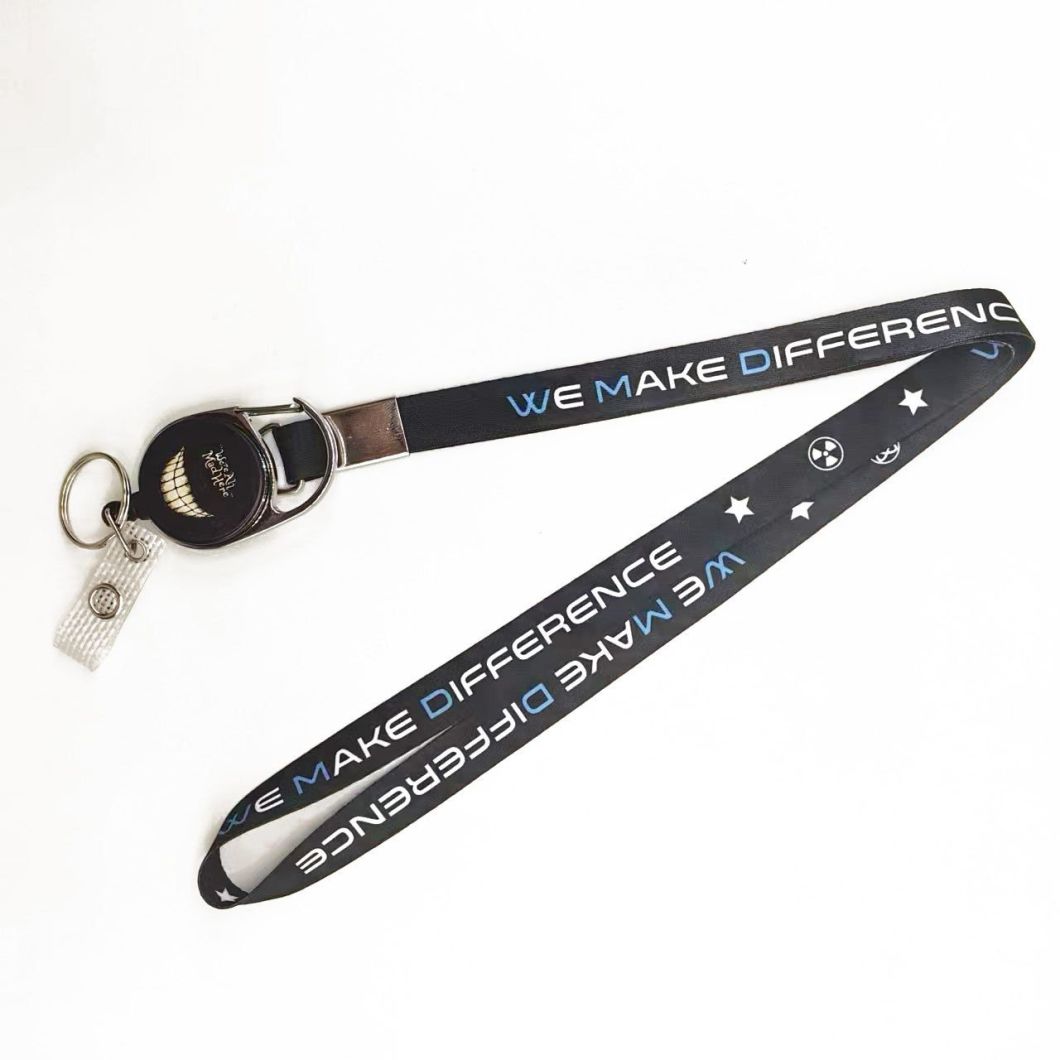 Custom Polyester Nylon Sublimation Promotion Lanyard