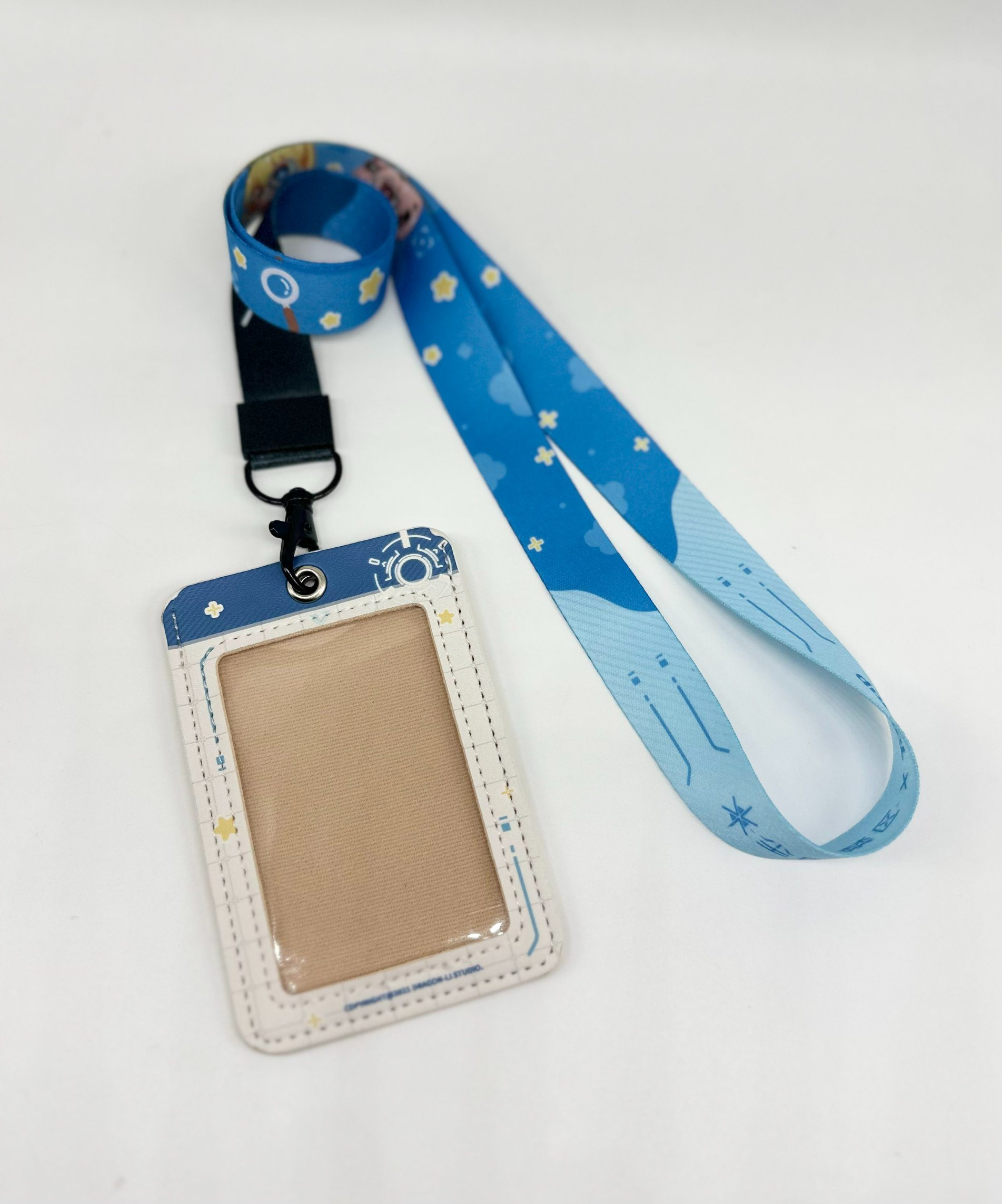 Logo Heat Transfer Printing Cy ID Card Holder Custom Lanyard