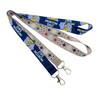 Promotional Lanyard Heat Transfer Office Lanyard with Metal Hook