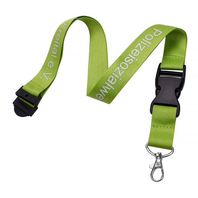 Custom Polyester Silk Screen Printed Promotion Lanyard