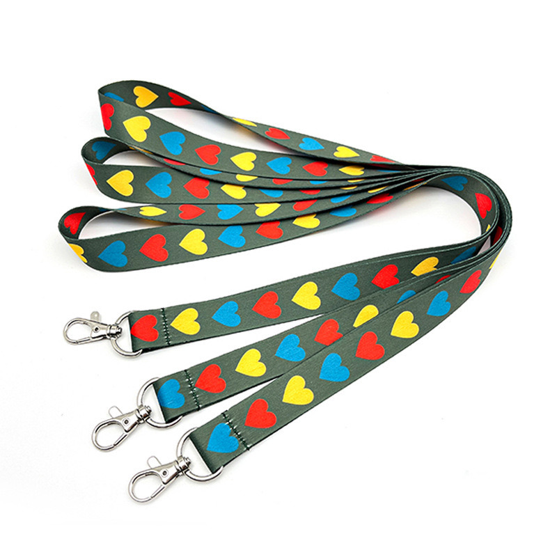 Polyester Heat Transfer Cy 20*900mm China Lanyards Logo Printing Custom Lanyard with Low Price