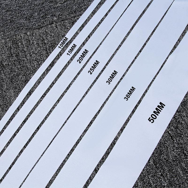 Large Inventory in Stock, Fast Delivery of White Polyester Ribbon, Blank Sublimation Ribbon White Webbing
