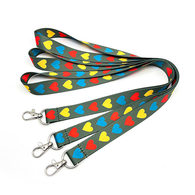 Custom Low-Price Polyester Heat Transfer Printing Promotion Lanyard