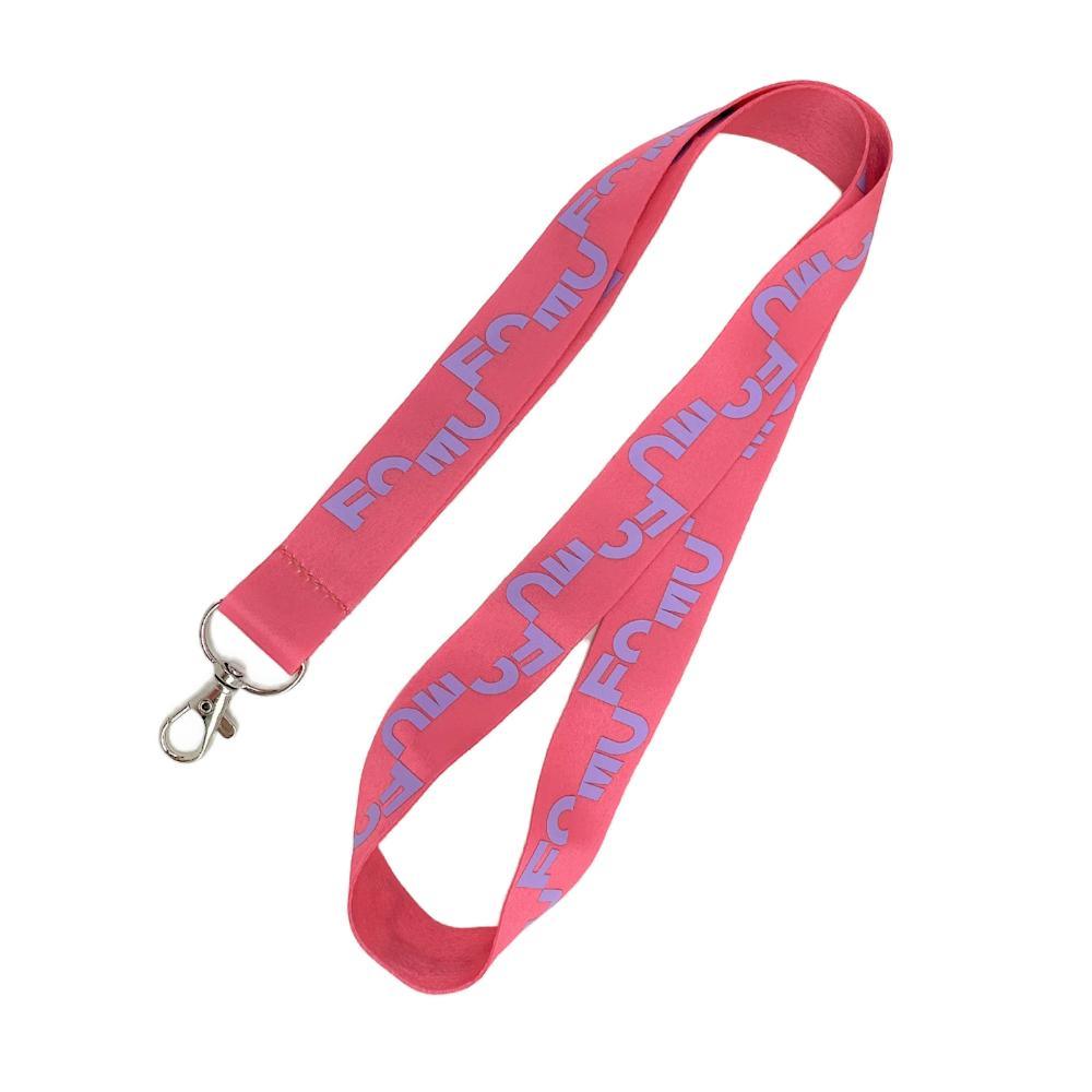 Factory Sale Custom 100% Polyester ID Card Holder Lanyard with Your Logo